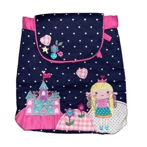 little girls backpack kids children's small cute embroidered Girl’s Princess